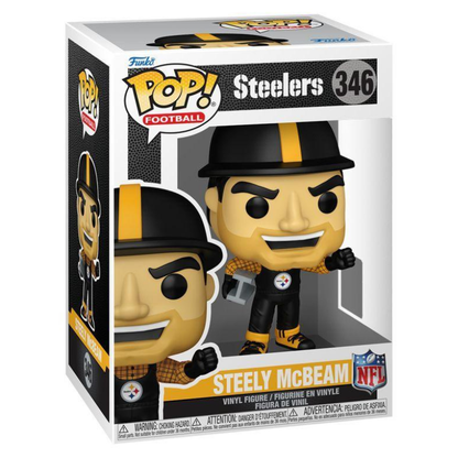 NFL: Pittsburg Steelers – Steely McBeam Mascot Pop! Vinyl