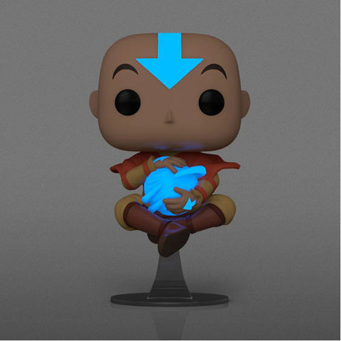 Image of Avatar the Last Airbender - Aang (Floating) US Exclusive Glow Pop! Vinyl