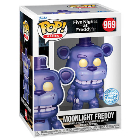 Image of Five Night at Freddy's - Freddy (Moonlight) US Exclusive Pop! Vinyl