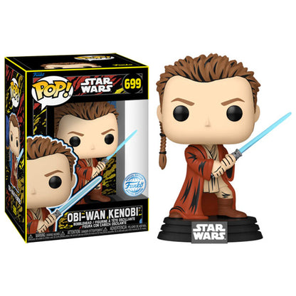 Star Wars: Phantom Menace 25th Anniversary - Obi-Wan Kenobi US Exclusive Retro Pop! Vinyl