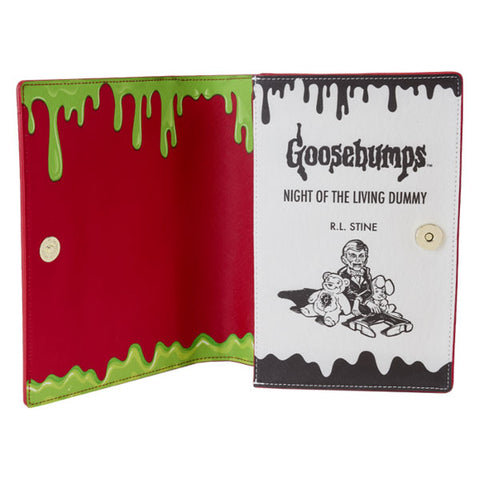 Image of Loungefly - Goosebumps - Slappy Book Cover Crossbody