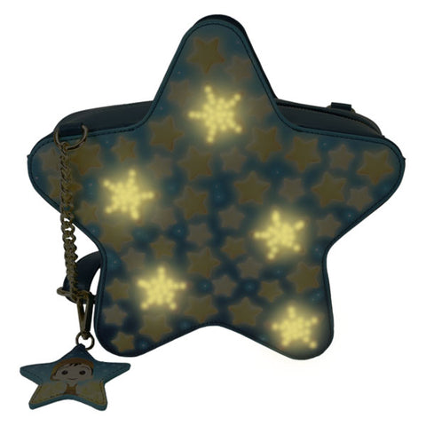 Image of Loungefly - La Luna - Star Glow in the Dark Light Up Crossbody Bag