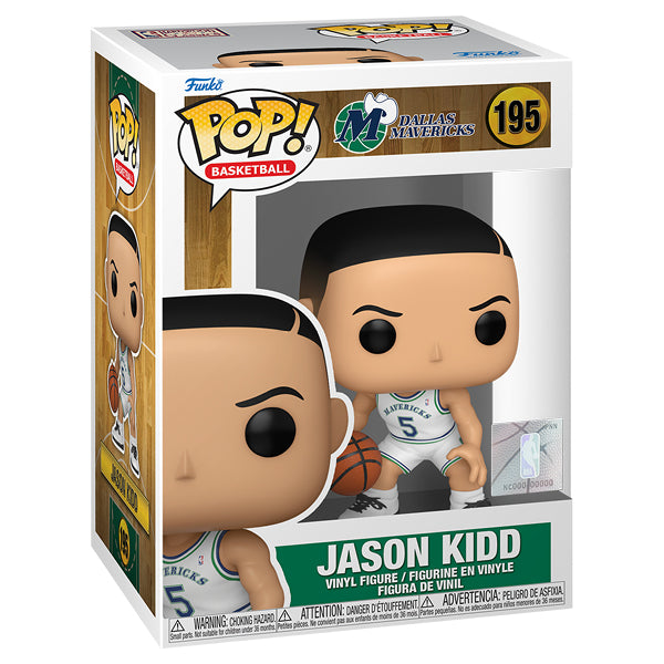 NBA Basketball: Rookie Season - Jason Kidd Dallas Mavericks Pop! Vinyl