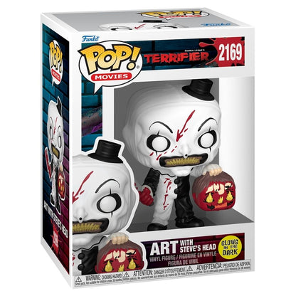 Terrifier - Art with Steve's Head Glow in the Dark Pop! Vinyl