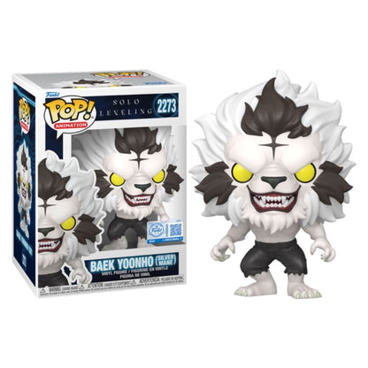 Solo Leveling - Baek Yoonho (Silver Mane) US Exclusive Pop! Vinyl