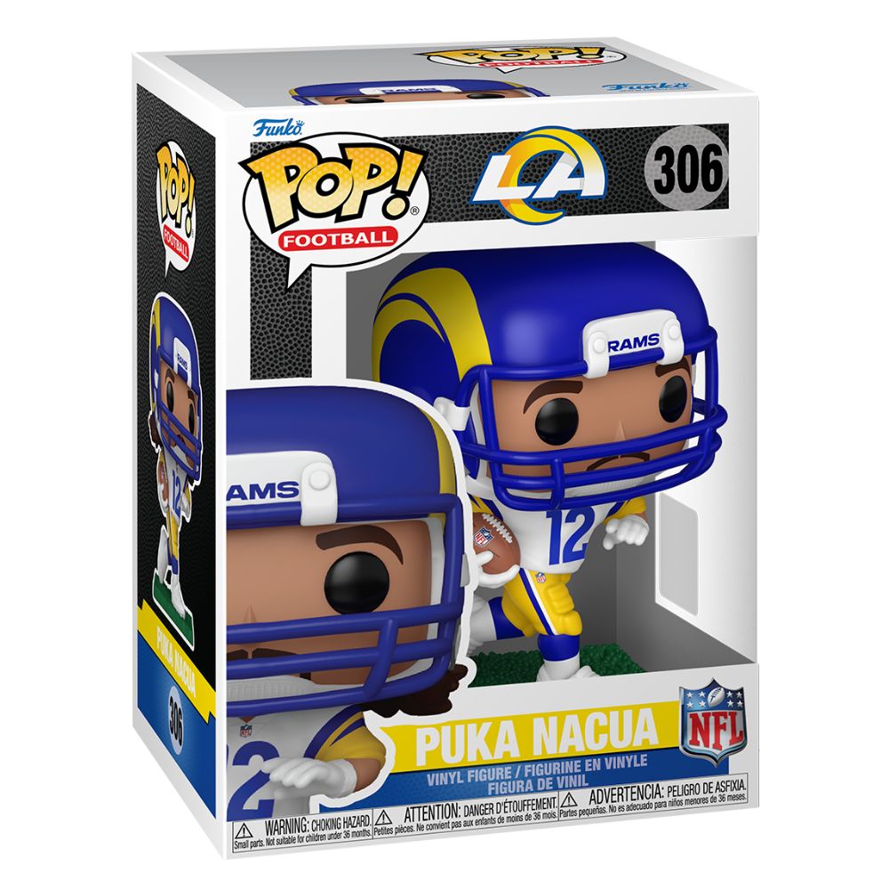 NFL Football - Puka Nacua Los Angeles Rams Pop! Vinyl