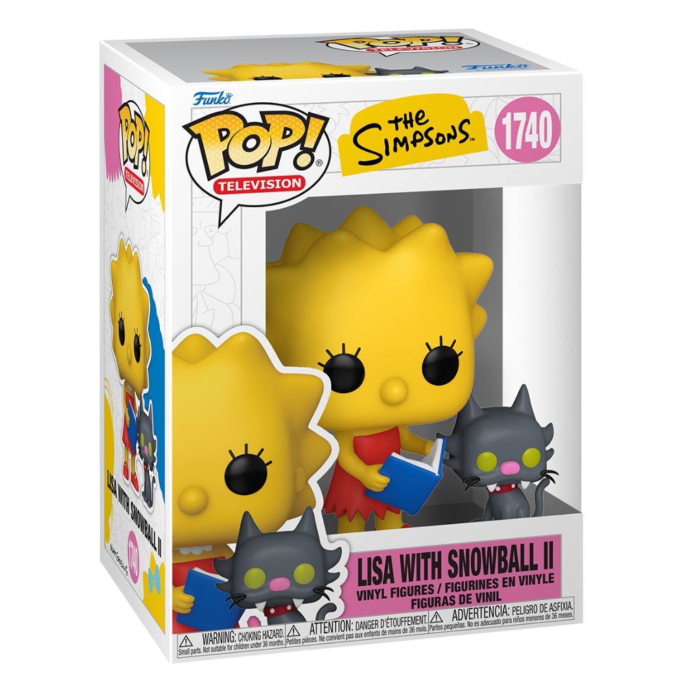The Simpsons - Lisa with Snowball II Pop! Vinyl