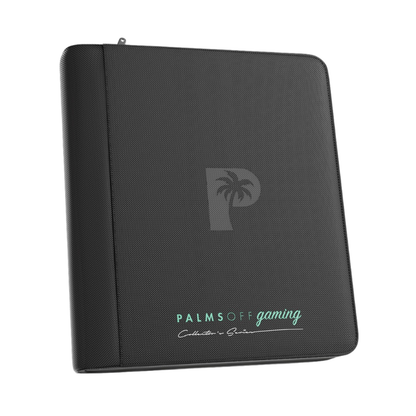 Collector's Series Top Loader Zip Binder - 4 Pocket - Black