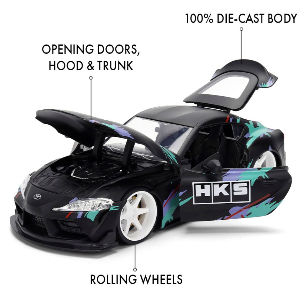 JDM Tuners - 1:24 2020 Toyota GR Supra Diecast Vehicle