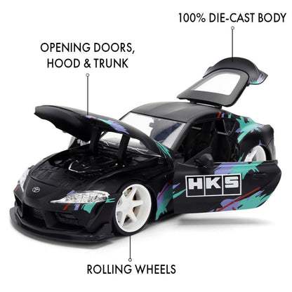 JDM Tuners - 1:24 2020 Toyota GR Supra Diecast Vehicle