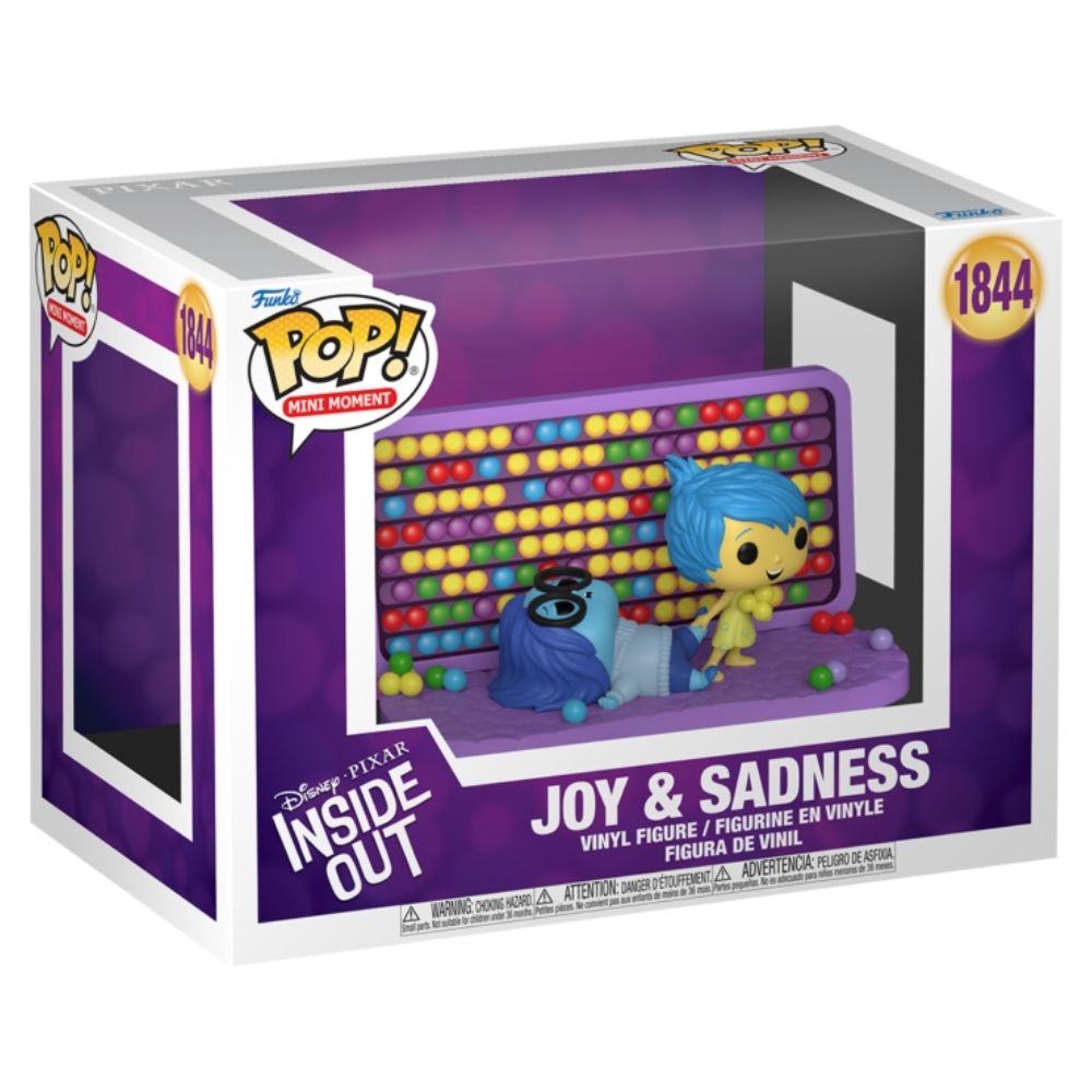 Inside Out - Joy & Sadness Pop! Mini Vinyl Moment