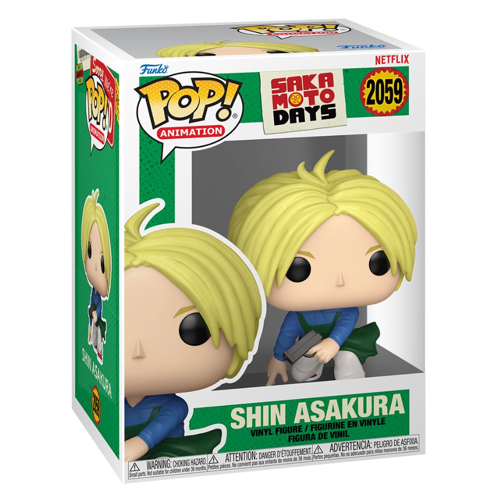 Sakamoto Days - Shin Asakura Pop! Vinyl