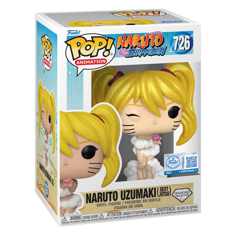 Naruto - Sexy Jutsu (Diamond Glitter) US Exclusive Pop! Vinyl