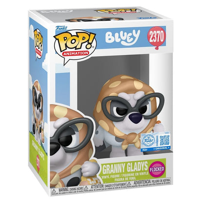 Bluey - Granny Gladys (Muffin) Flocked Pop! Vinyl