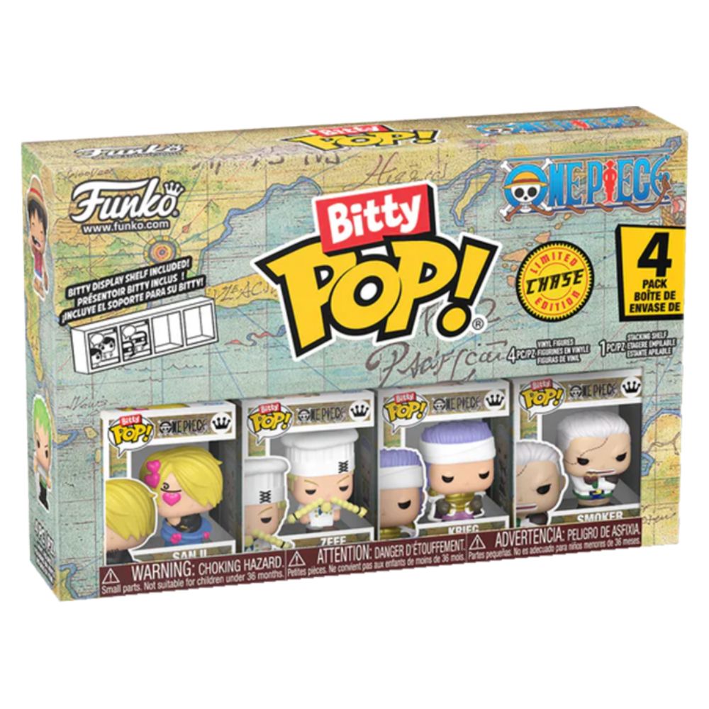 One Piece - Sanji Bitty Pop! Vinyl 4 Pack