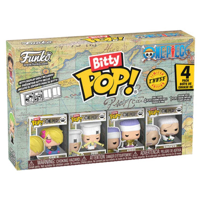 One Piece - Sanji Bitty Pop! Vinyl 4 Pack