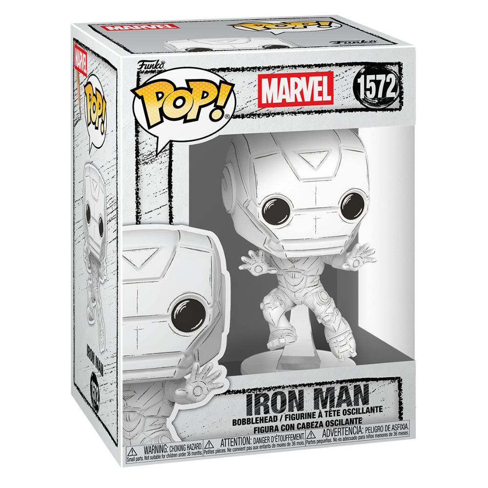 Marvel: Sketched - Iron Man Pop! Vinyl
