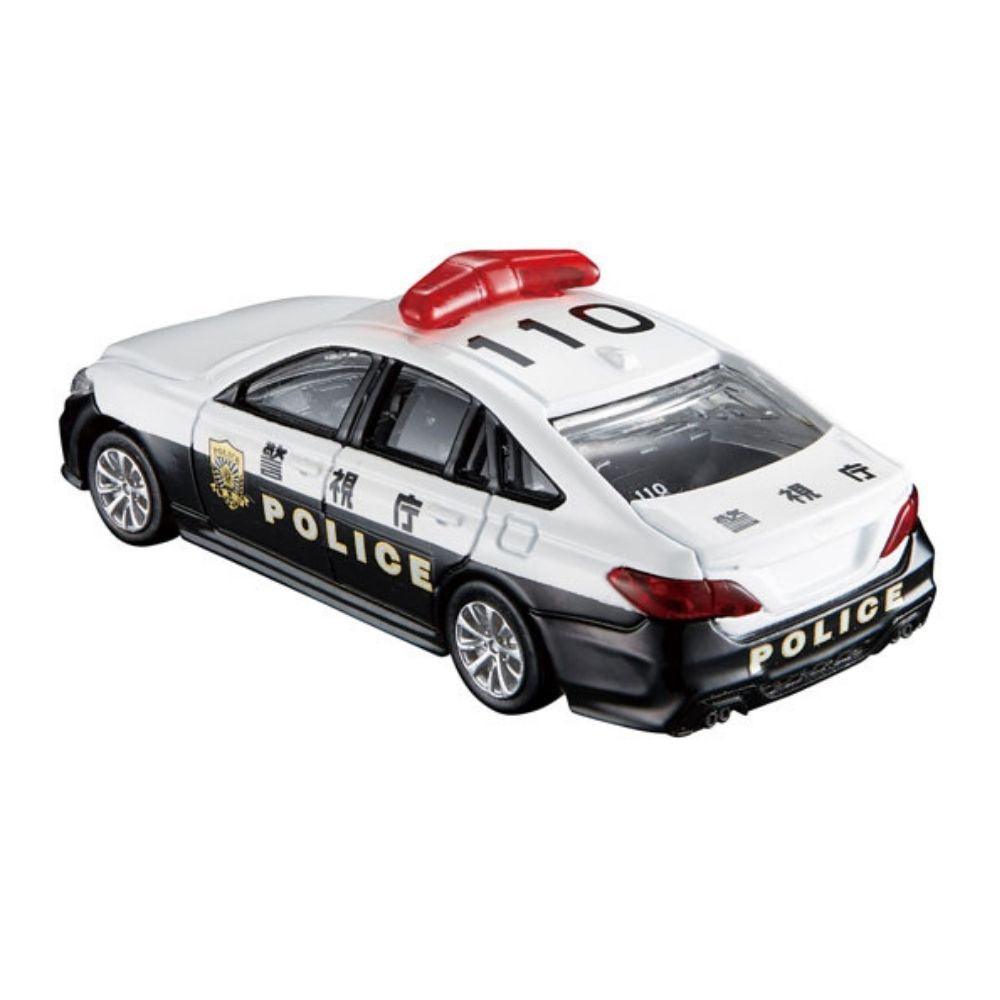 Tomica Premium No. 010 Toyota Crown Police Car - 1:65 Scale Diecast Vehicle