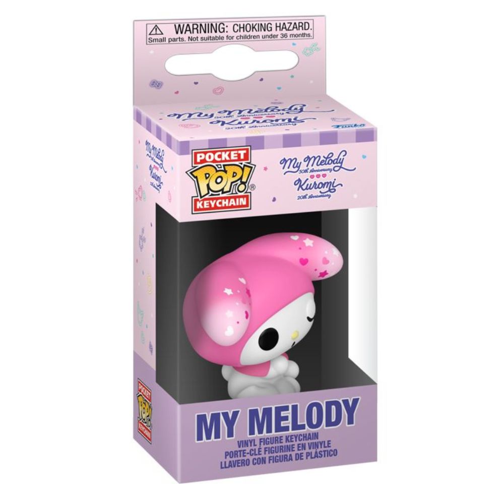 Hello Kitty & Friends - My Melody 50th Anniversary Pocket Pop! Keychain