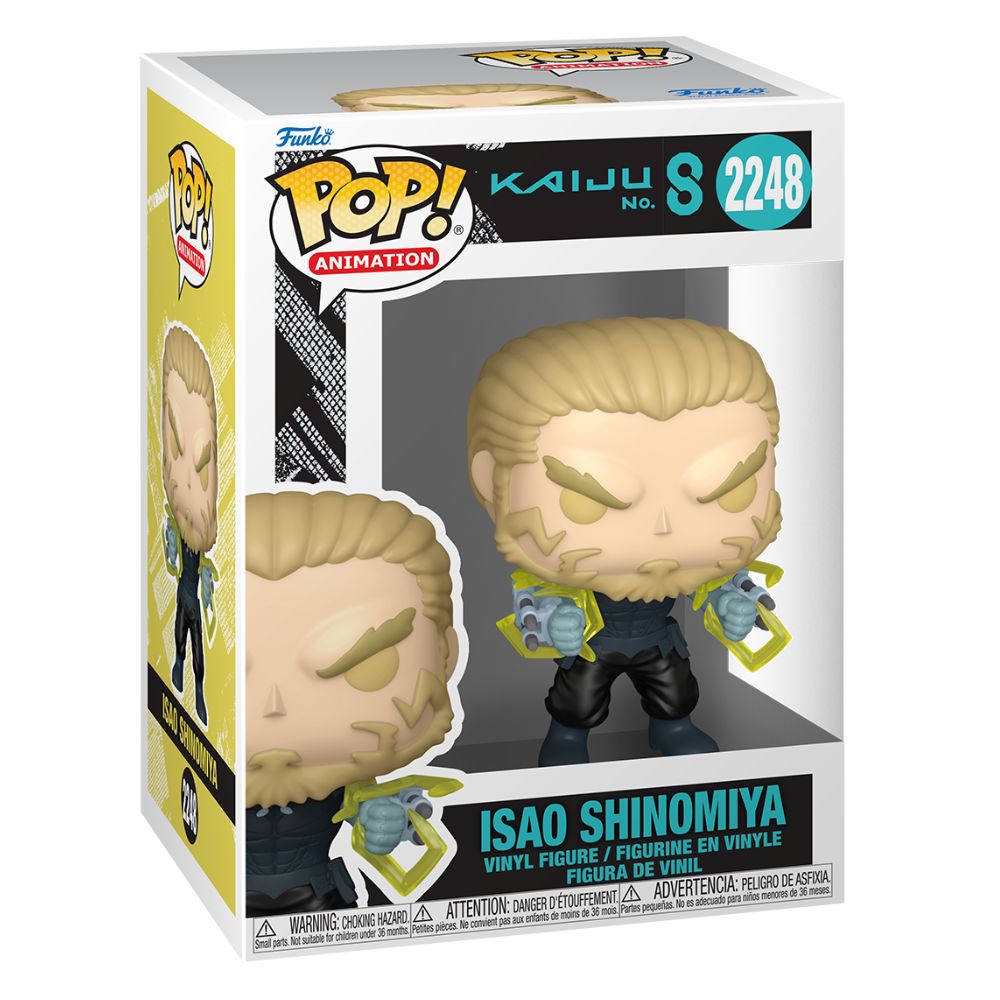 Kaiju No.8 - Isao Shinomiya Pop! Vinyl