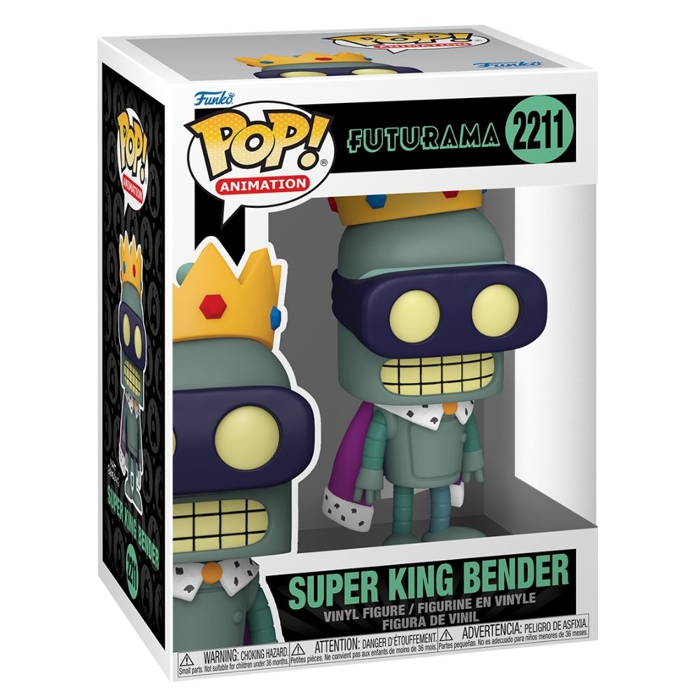 Futurama - Super King Bender Pop! Vinyl