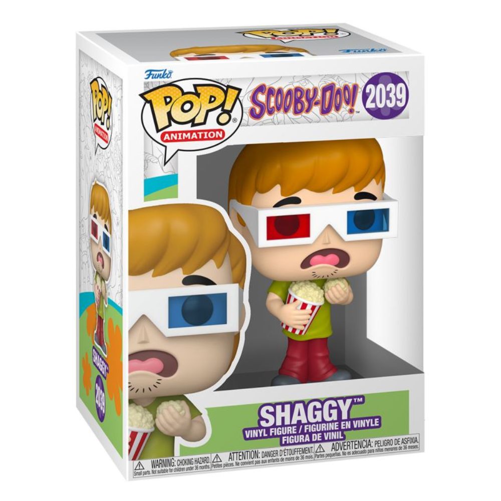 Scooby Doo - Shaggy (with 3D Glasses) Pop! Vinyl