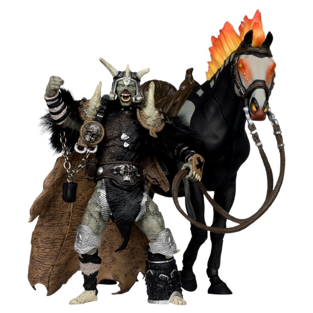 Spawn - Bloodaxe "Spawn the Dark Ages" 2 Pack Gold Label 7 Inch Figure