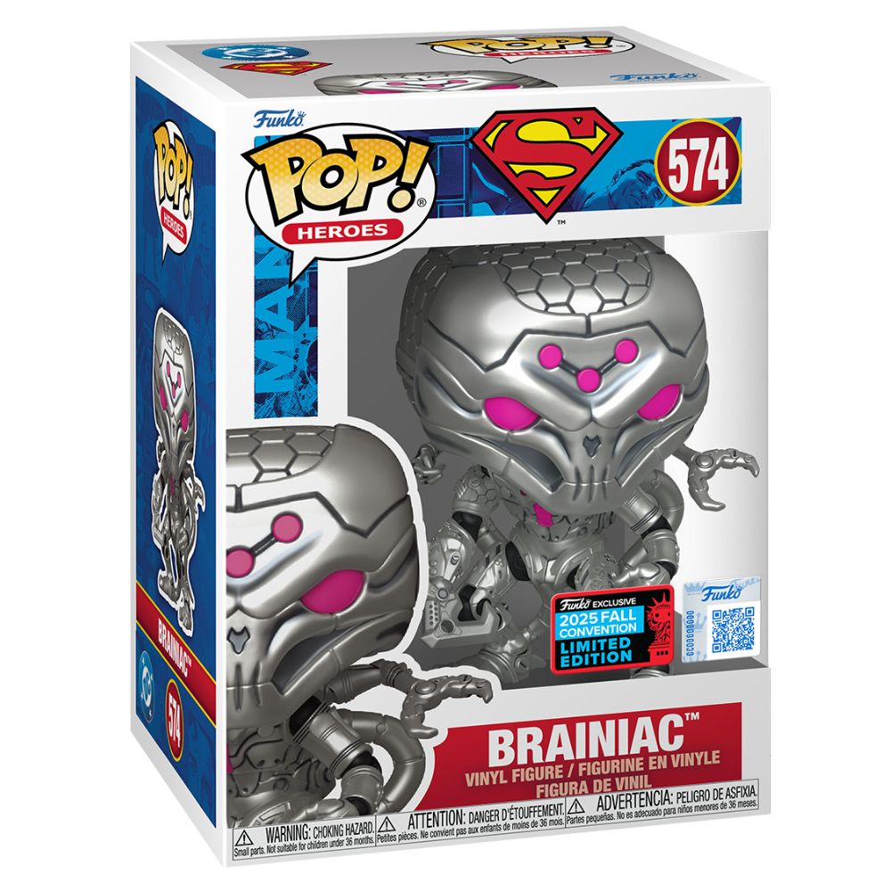 NYCC 2025 - DC - Brainiac US Exclusive Pop! Vinyl