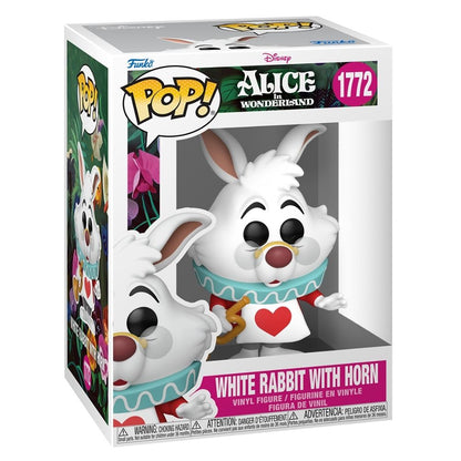 Alice in Wonderland (1951) - White Rabbit with Horn Pop! Vinyl