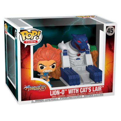 Thundercats - Lion-O with Cat's Lair Pop! Town