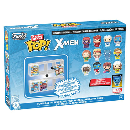 X-Men - Magneto, Scarlet Witch, Quicksilver & Mystique Bitty Pop! Vinyl 4 Pack