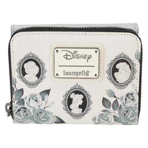 Image of Loungefly - Disney Princess - Cameo Porcelain Portraits Zip-Around Wallet