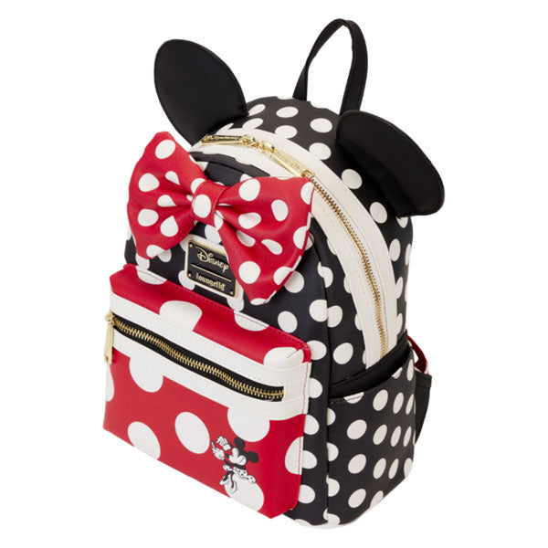 Loungefly Disney Minnie Rocks The Dots Classic Mini Backpack