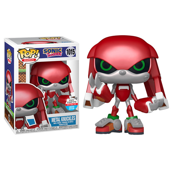 NYCC 2024 - Sonic the Hedgehog - Metal Knuckles US Exclusive Pop! Vinyl