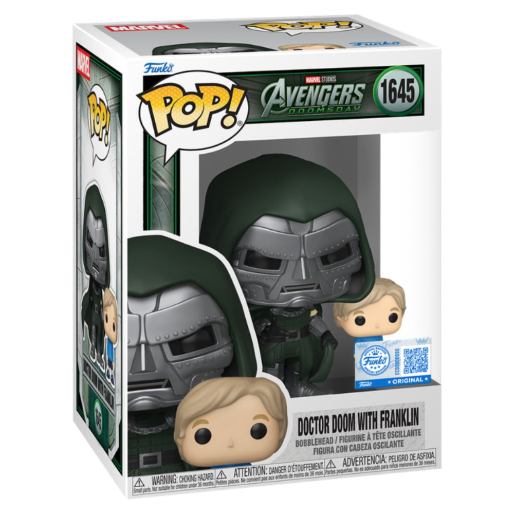 Avengers: Doomsday - Doctor Doom with Franklin US Exclusive Pop! Vinyl