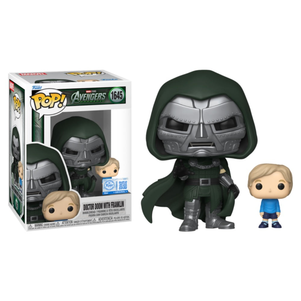 Avengers: Doomsday - Doctor Doom with Franklin US Exclusive Pop! Vinyl