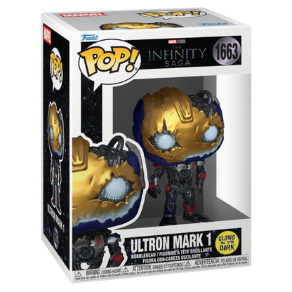 Avengers - Ultron Mark 1 Glow in the Dark Infinity Saga Pop! Vinyl