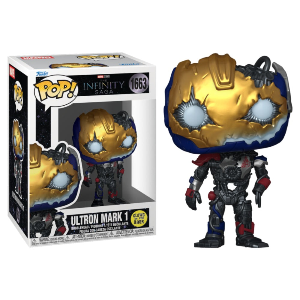 Avengers - Ultron Mark 1 Glow in the Dark Infinity Saga Pop! Vinyl