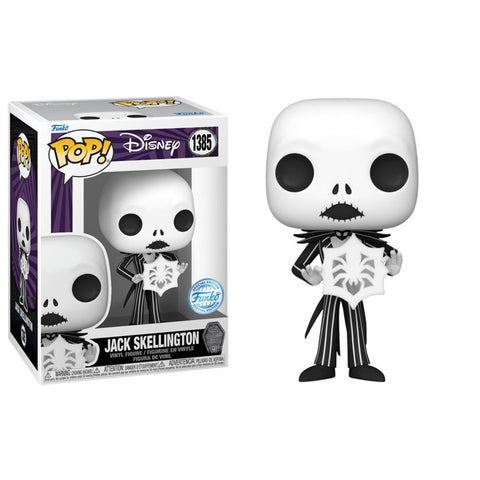 Image of The Nightmare Before Christmas 30th Anniversary - Jack with Snowflake US Exclusive Pop! Vinyl