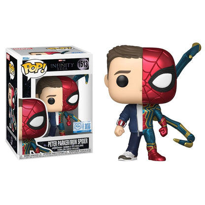 Marvel: Infinity Saga - Spiderman / Peter Parker Split US Exclusive Pop! Vinyl