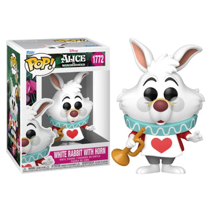 Alice in Wonderland (1951) - White Rabbit with Horn Pop! Vinyl