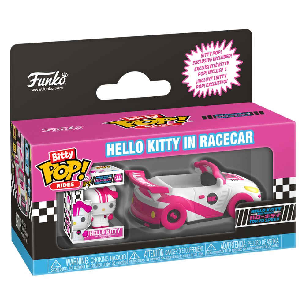 Hello Kitty & Friends - Hello Kitty in Racecar Bitty Pop! Ride ...