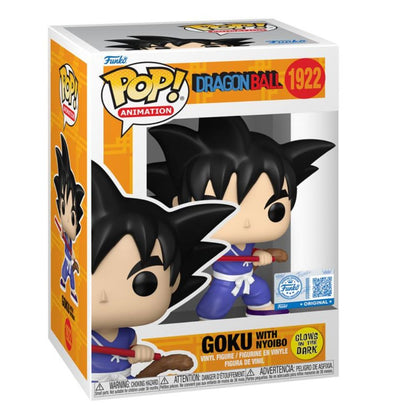 Dragon Ball - Goku with Nyoibou Glow In The Dark US Exclusive Pop! Vinyl