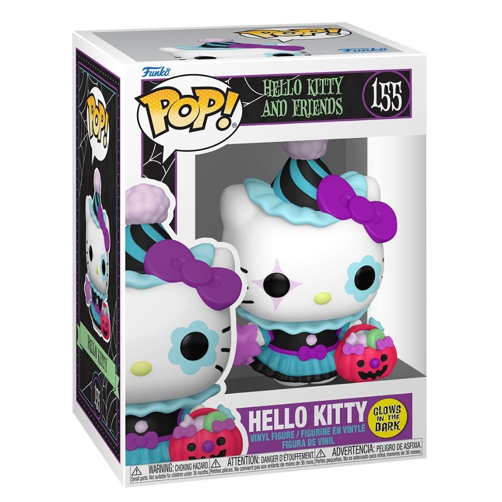 Hello Kitty & Friends - Hello Kitty (Spooky) Glow in the Dark Pop! Vinyl