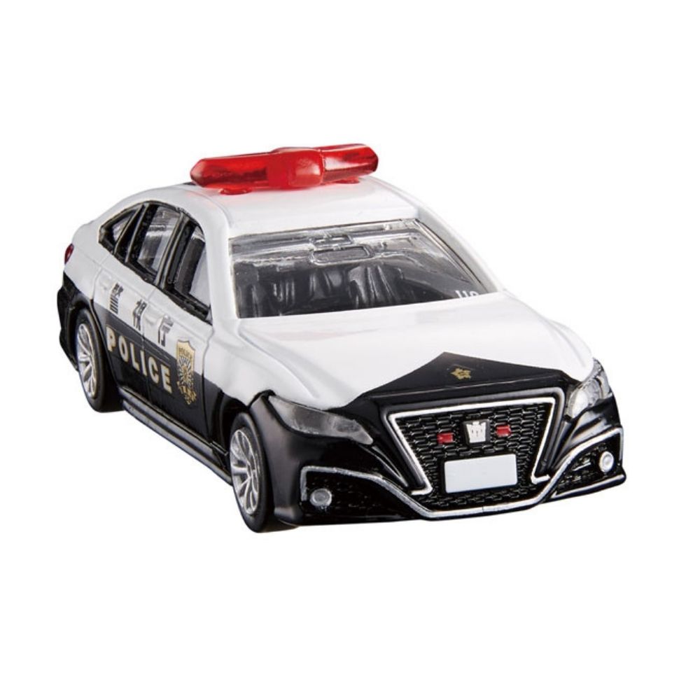 Tomica Premium No. 010 Toyota Crown Police Car - 1:65 Scale Diecast Vehicle