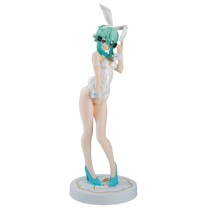 Sword Art Online BiCute Bunnies Figure Sinon White Pearl Version