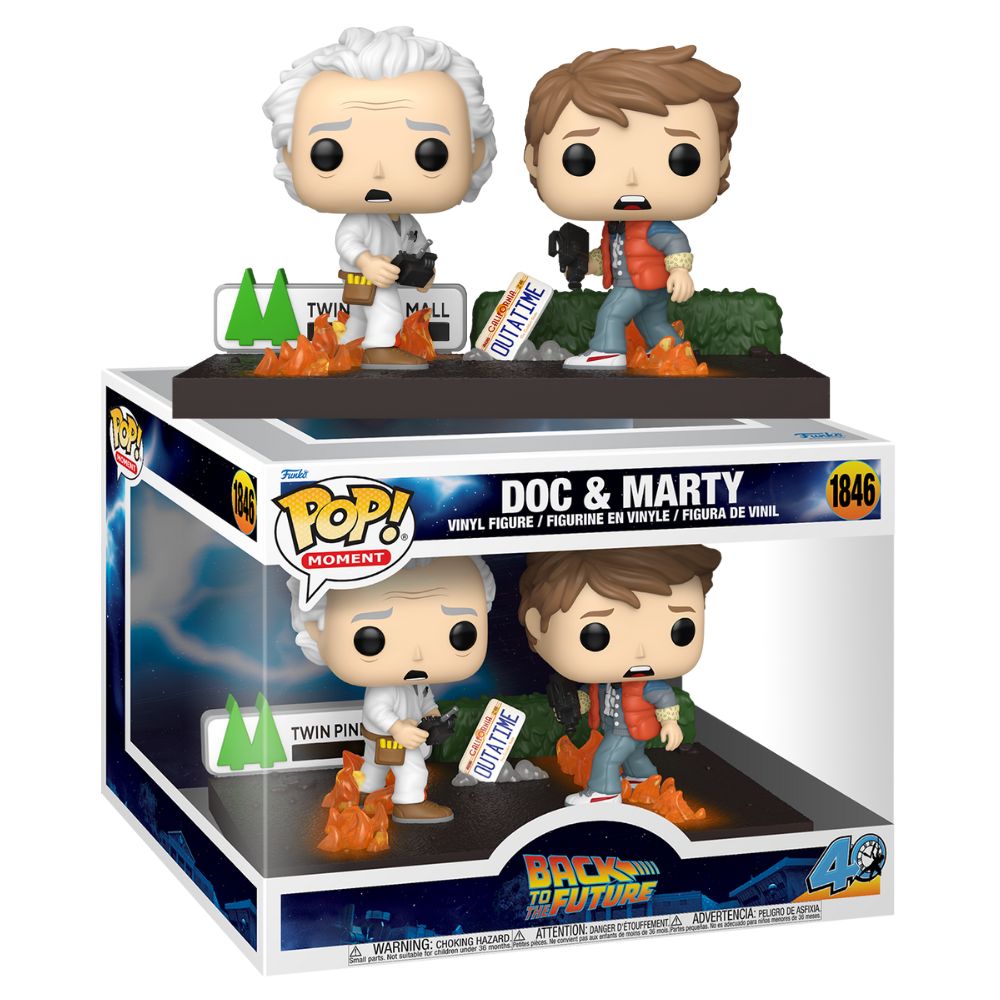 Back to the Future - Doc & Marty Pop! Moment