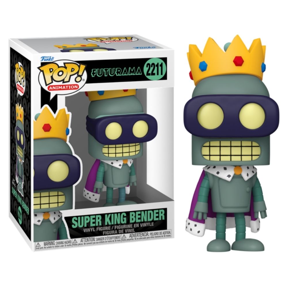 Futurama - Super King Bender Pop! Vinyl