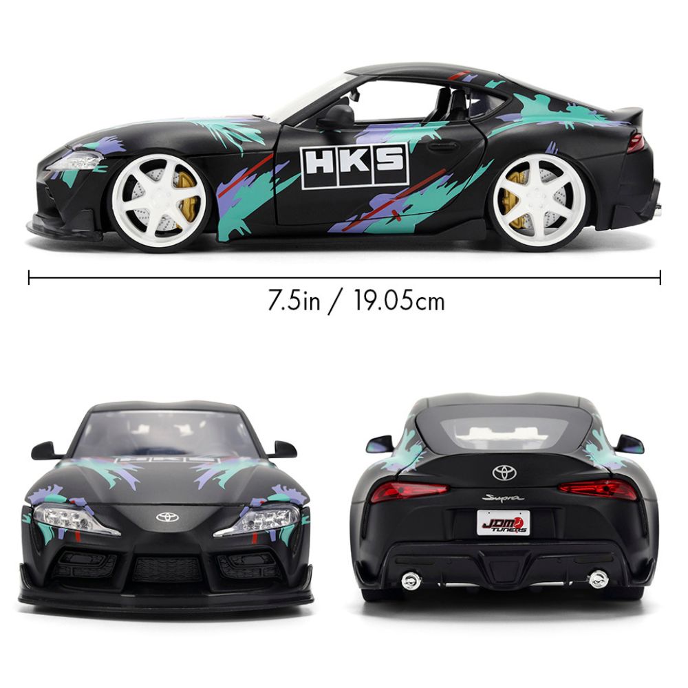 JDM Tuners - 1:24 2020 Toyota GR Supra Diecast Vehicle