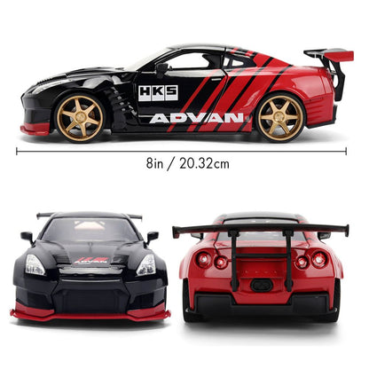 JDM Tuners - 1:24 2009 Nissan GT-R (R35) Ben Sopra Diecast Vehicle